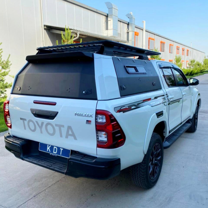 Кунг экспедиционный трехдверный V поколения алюминиевый - Toyota Hilux - Кунги - TOYOTA - Toyota Hilux