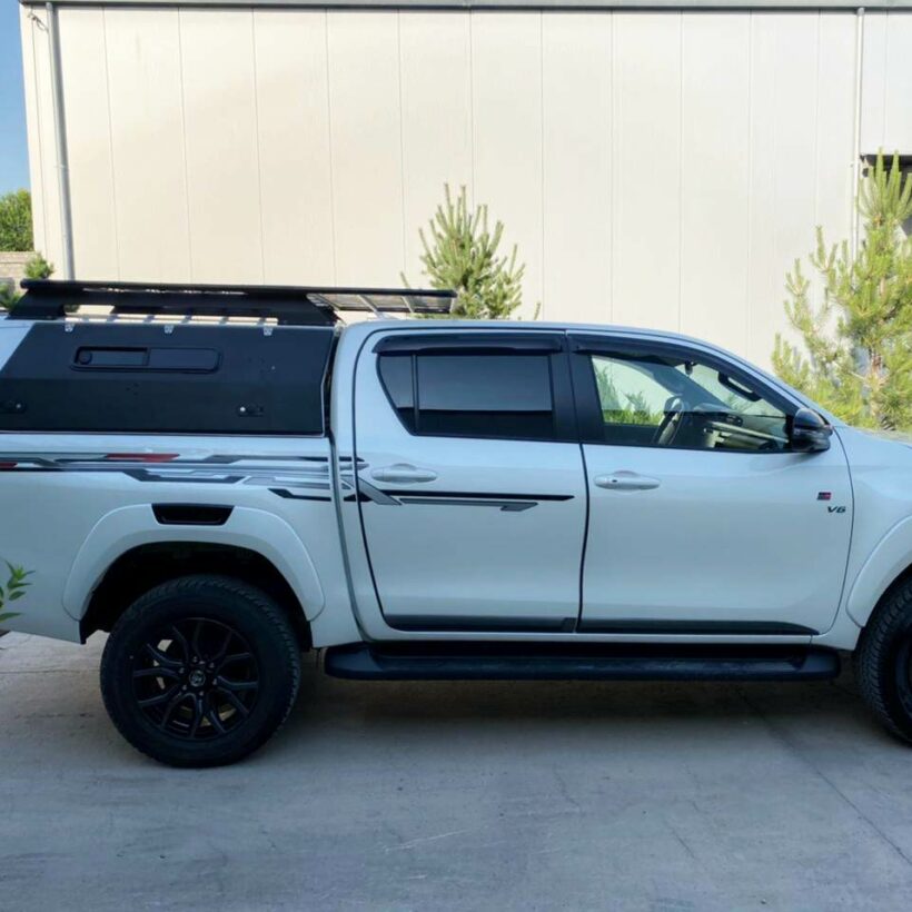 Кунг экспедиционный трехдверный V поколения алюминиевый - Toyota Hilux - Кунги - TOYOTA - Toyota Hilux