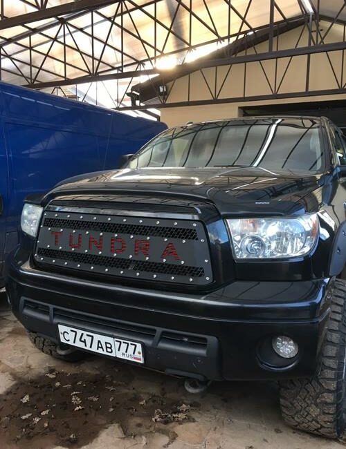 Решетка радиатора BMS TUNDRA RED для Тойота Тундра 2010-2013 - Экстерьер - TOYOTA - Toyota Tundra