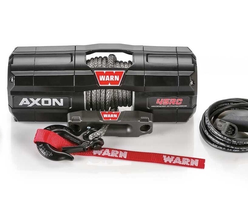 Лебедка WARN AXON 45RC (короткий барабан) - Лебедки