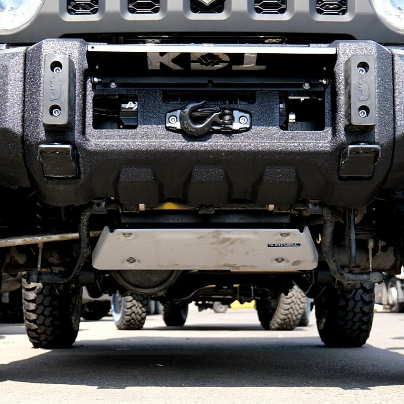 Передний силовой бампер со скрытой установкой лебедки - Suzuki Jimny - Силовые бамперы - SUZUKI - Suzuki Jimny