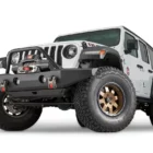 Бампер передний WARN c защитной дуги серии Crawler для Jeep JK, JL, JT - Силовые бамперы - JEEP - Jeep Wrangler