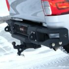Бампер силовой задний BMS ALFA для Тойота Хайлюкс 2015-2024 - Силовые бамперы - TOYOTA - Toyota Hilux