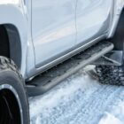 Пороги силовые BMS ALFA для Тойота Хайлюкс 2015-2024 (2 шт.) - Силовые пороги