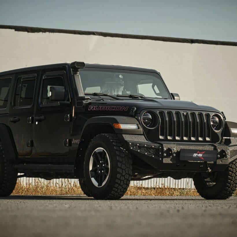 Бампер силовой передний BMS PRO-Line для Jeep Wrangler JL 2018-2024 - Силовые бамперы - JEEP - Jeep Wrangler