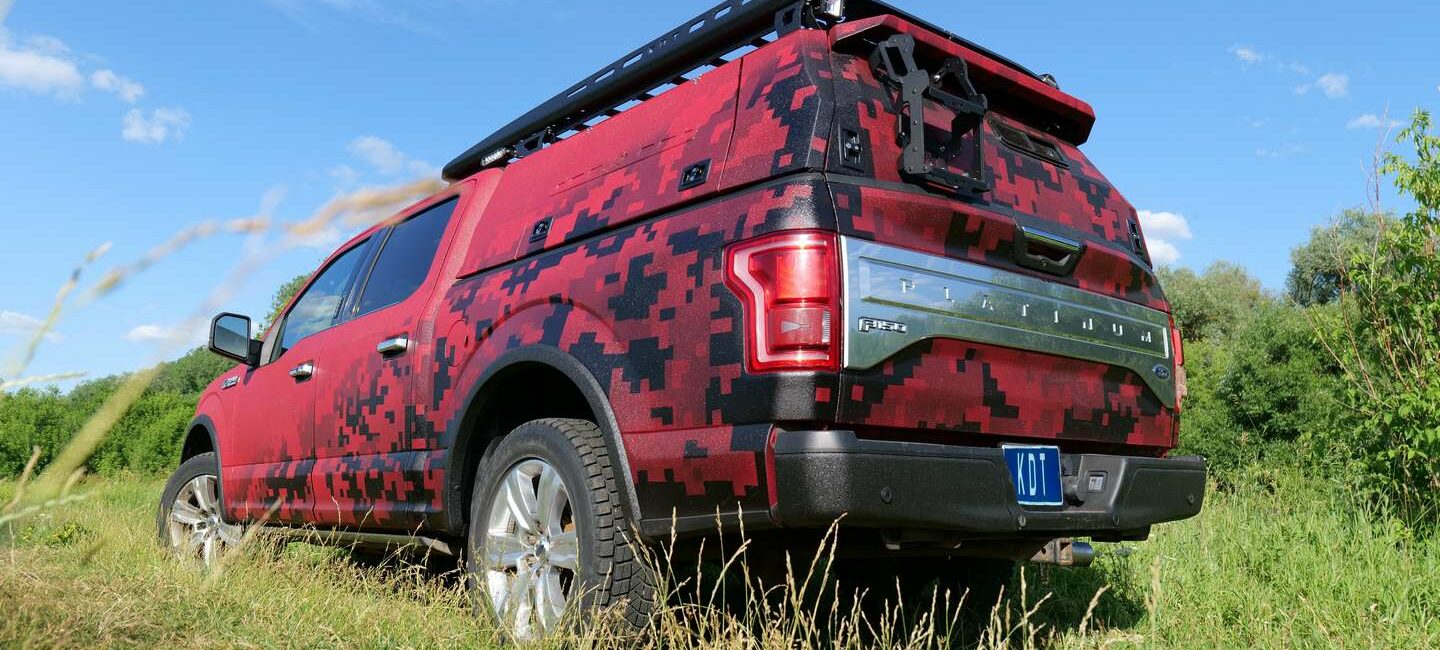Кунг экспедиционный трехдверный Ford F-150 с 2017-2020 г.в. - Кунги - FORD - F-Series