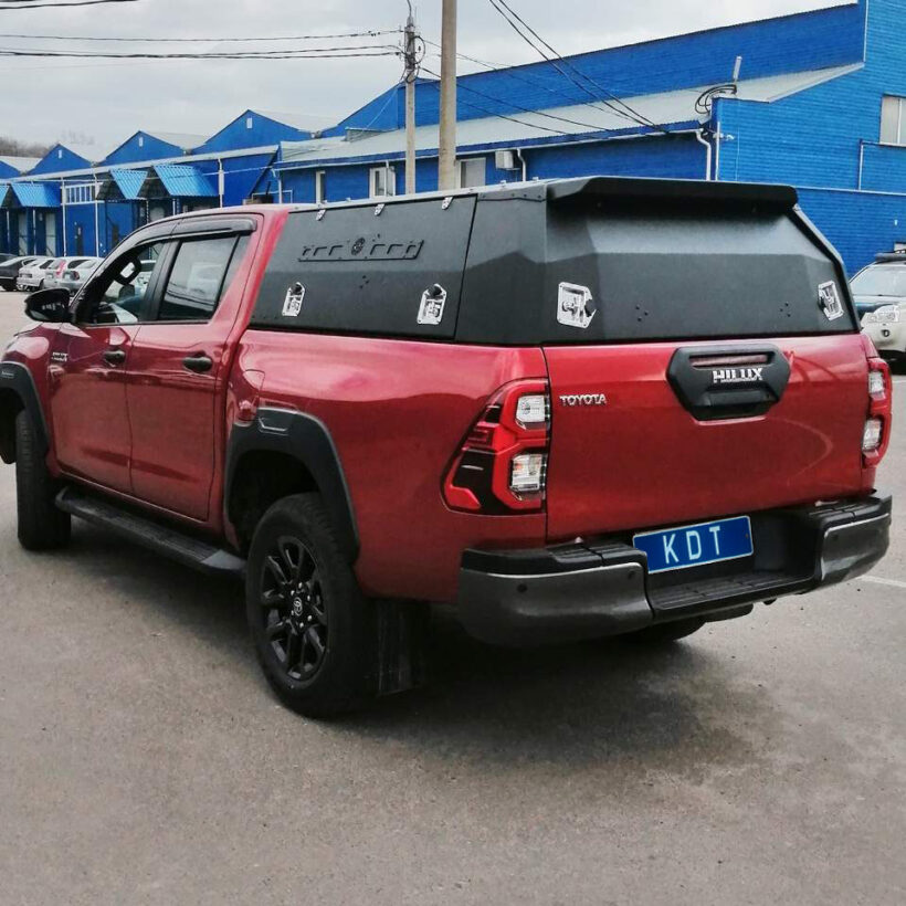 Кунг экспедиционный трехдверный V поколения алюминиевый - Toyota Hilux - Кунги - TOYOTA - Toyota Hilux