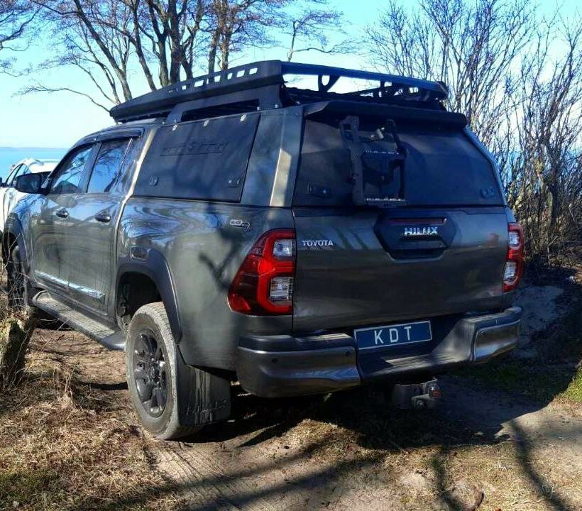 Кунг экспедиционный трехдверный V поколения алюминиевый - Toyota Hilux - Кунги - TOYOTA - Toyota Hilux