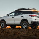 Бампер силовой задний BMS ALFA для Тойота Фортунер 2015-2024 - Силовые бамперы - TOYOTA - Toyota Fortuner