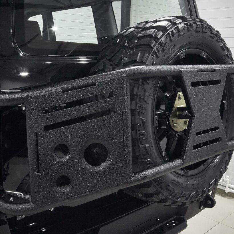 Калитка под запаску BMS ALFA для УАЗ Патриот 2008-2024 - Экстерьер - UAZ - UAZ Патриот
