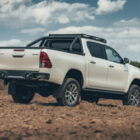 Бампер силовой задний BMS ALFA для Тойота Хайлюкс 2015-2024 - Силовые бамперы - TOYOTA - Toyota Hilux