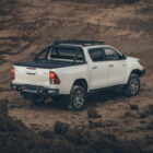 Бампер силовой задний BMS ALFA для Тойота Хайлюкс 2015-2024 - Силовые бамперы - TOYOTA - Toyota Hilux