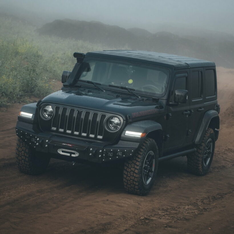 Бампер силовой передний BMS PRO-Line для Jeep Wrangler JL 2018-2024 - Силовые бамперы - JEEP - Jeep Wrangler