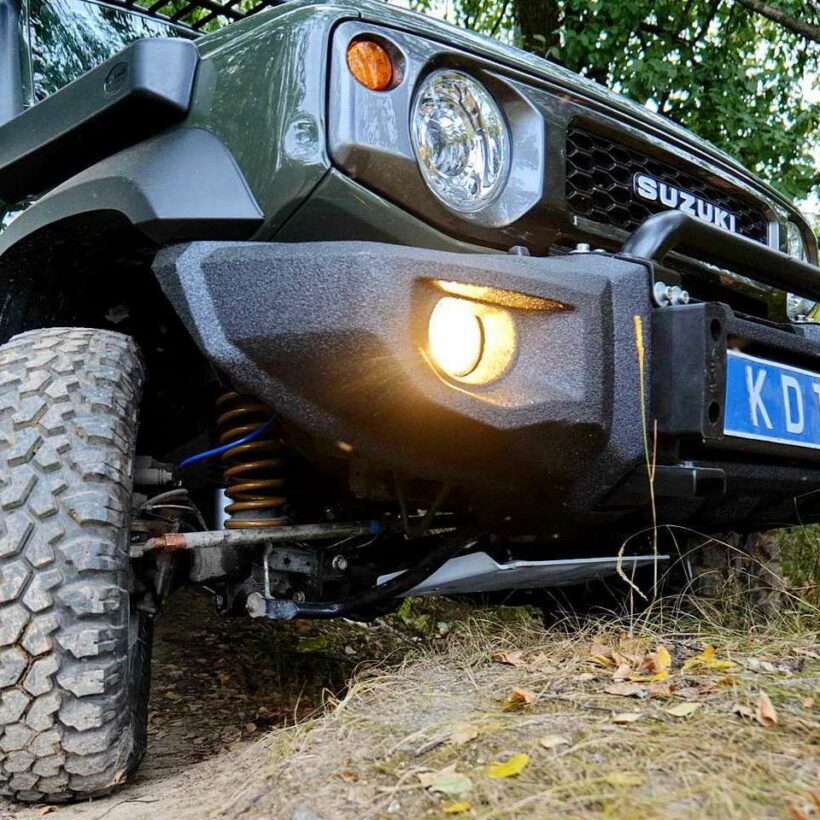 Передний силовой бампер со скрытой установкой лебедки - Suzuki Jimny - Силовые бамперы - SUZUKI - Suzuki Jimny