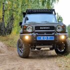 Передний силовой бампер со скрытой установкой лебедки - Suzuki Jimny - Силовые бамперы - SUZUKI - Suzuki Jimny