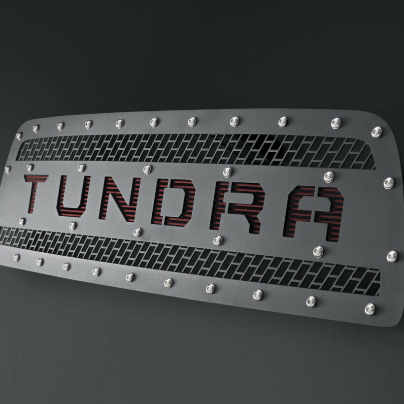 Решетка радиатора BMS TUNDRA RED для Тойота Тундра 2007-2010 - Решетки радиаторов - TOYOTA - Toyota Tundra