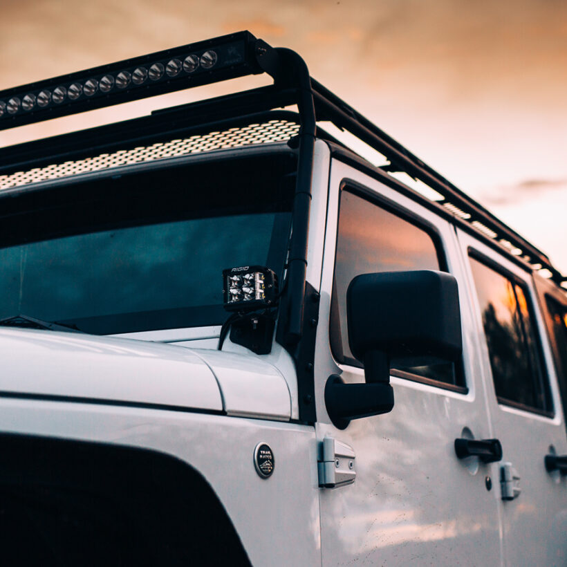 D-SS Серия PRO (7 светодиодов) Ближний свет (пара) - Доп. свет - JEEP