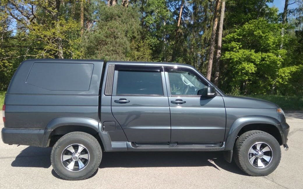 КУНГ В цвет без остекления ДЛЯ UAZ ПИКАП - Кунги - UAZ - UAZ Патриот
