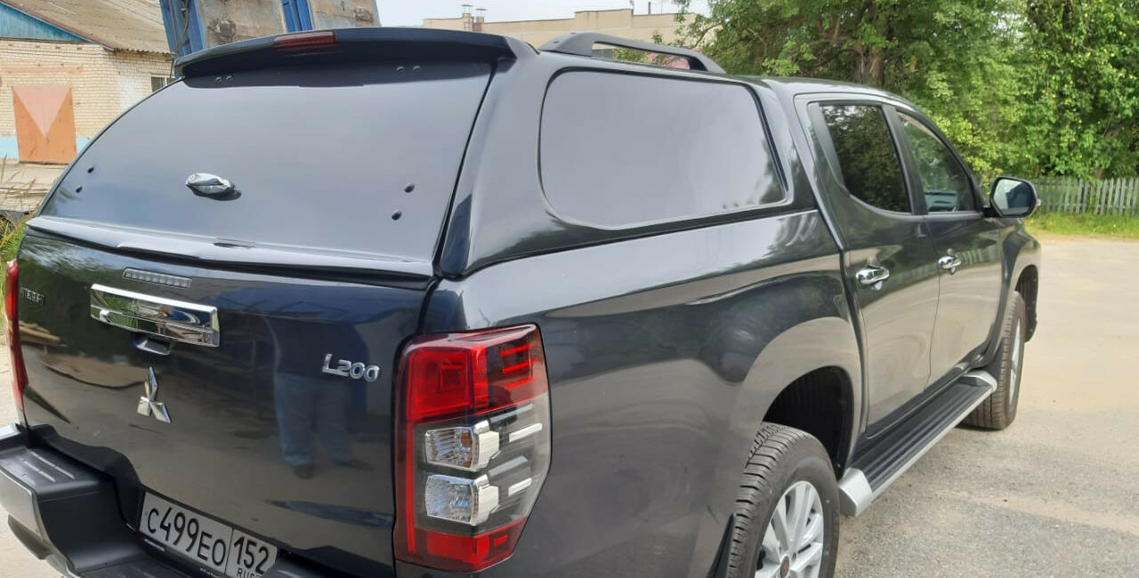 КУНГ в цвет без остекления MITSUBISHI L200 2019+ - Кунги - MITSUBISHI - Mitsubishi L200