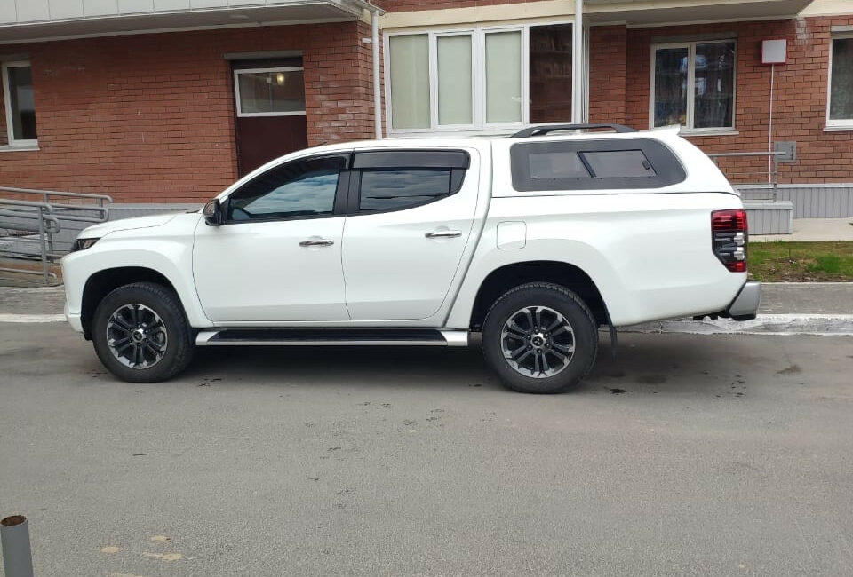 КУНГ в цвет с передней форточкой MITSUBISHI L200 2019+ - Кунги - MITSUBISHI - Mitsubishi L200