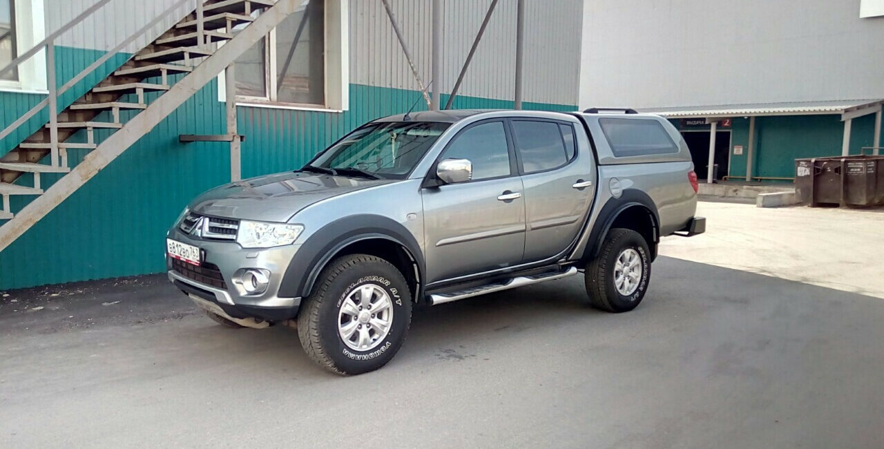 КУНГ в цвет с передней форточкой MITSUBISHI L200 2013-2015 - Кунги - MITSUBISHI - Mitsubishi L200