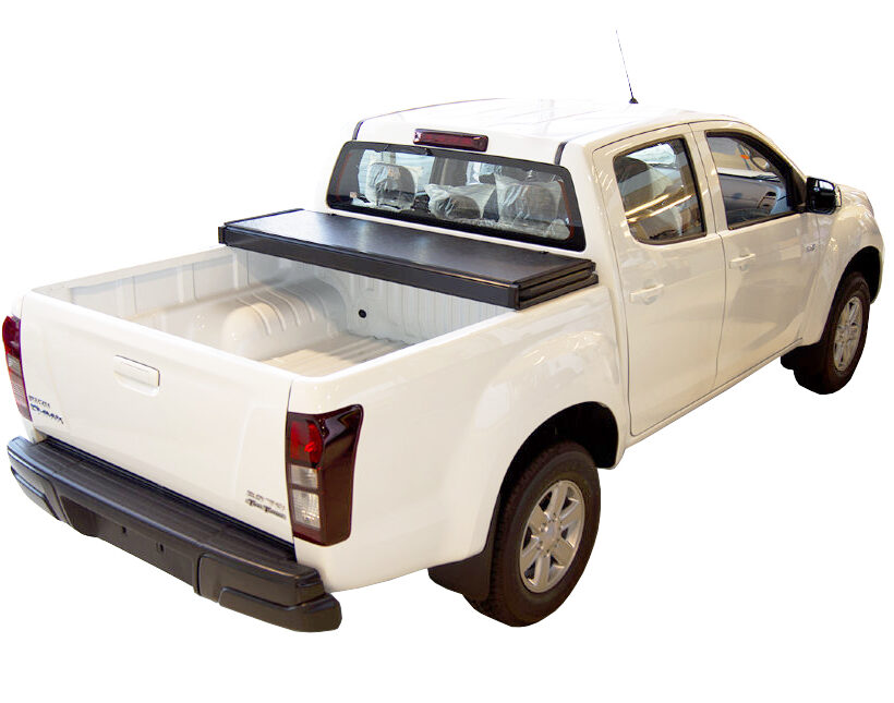 Жесткая трехсекционная крышка Isuzu D-Max (2021+) - Крышки и тенты кузова - ISUZU - Isuzu D-max