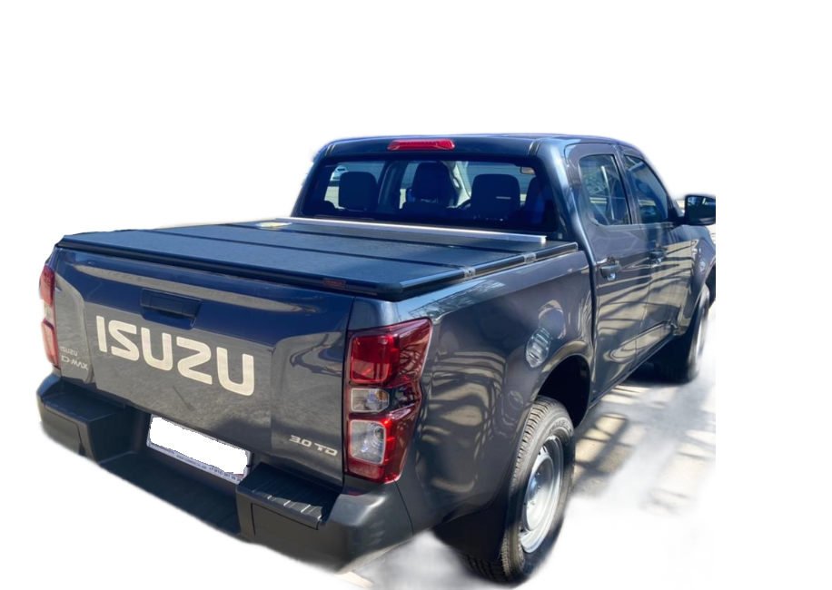 Жесткая трехсекционная крышка Isuzu D-Max (2021+) - Крышки и тенты кузова - ISUZU - Isuzu D-max