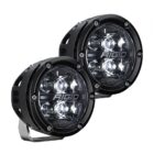 360 Серия 4″ Дальний свет — Янтарная Подсветка (Пара) - Доп. свет - JEEP