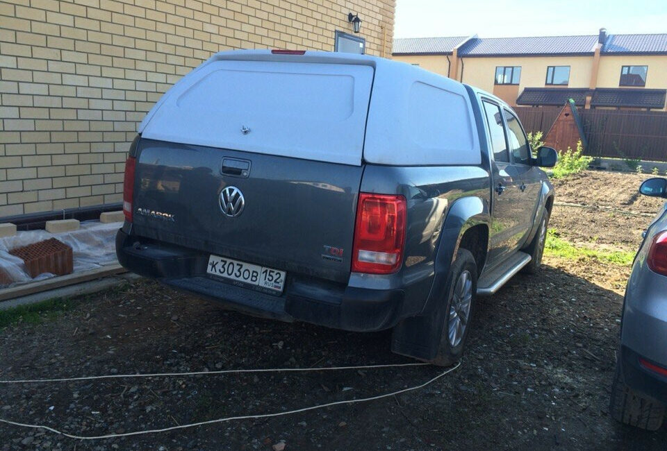 КУНГ SKAT1 НА VOLKSWAGEN AMAROK - Кунги - VOLKSWAGEN - Volkswagen Amarok