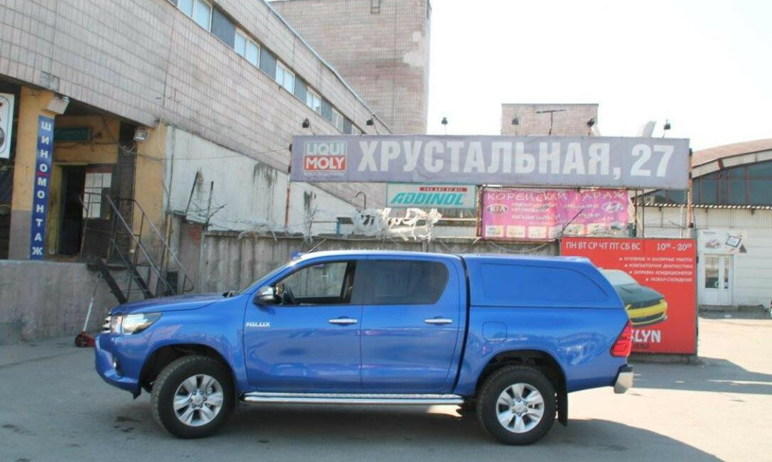 КУНГ SKAT3 НА TOYOTA HILUX REVO 2015+ - Кунги - TOYOTA - Toyota Hilux