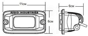 Задние фонари SR-M Серия — Янтарный цвет (пара) — Врезная установка - Доп. свет - TOYOTA