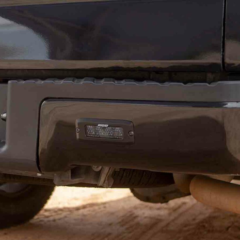 SR-Q Серия PRO (4 светодиода) Рабочий свет (пара) — Врезная установка Midnight Edition - Доп. свет - JEEP