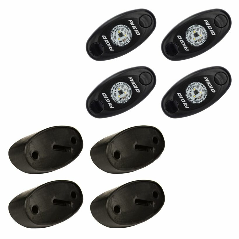 Rock Light Kit- Cиний цвет свечения (4 модуля) - Доп. свет - JEEP