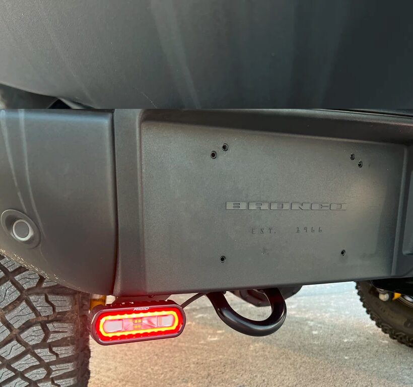 Светодиодная фара SR-L Серия POD (Красная подсветка) — пара - Доп. свет - JEEP