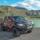 Бампер РИФ силовой передний Toyota Hilux 2012-2014 с доп. фарами и защитой бачка омывателя, на рестайлинг - Силовые бамперы - TOYOTA - Toyota Hilux