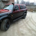 Пороги силовые Nissan Patrol Y61 2004+ раздельные ступени - Силовые пороги
