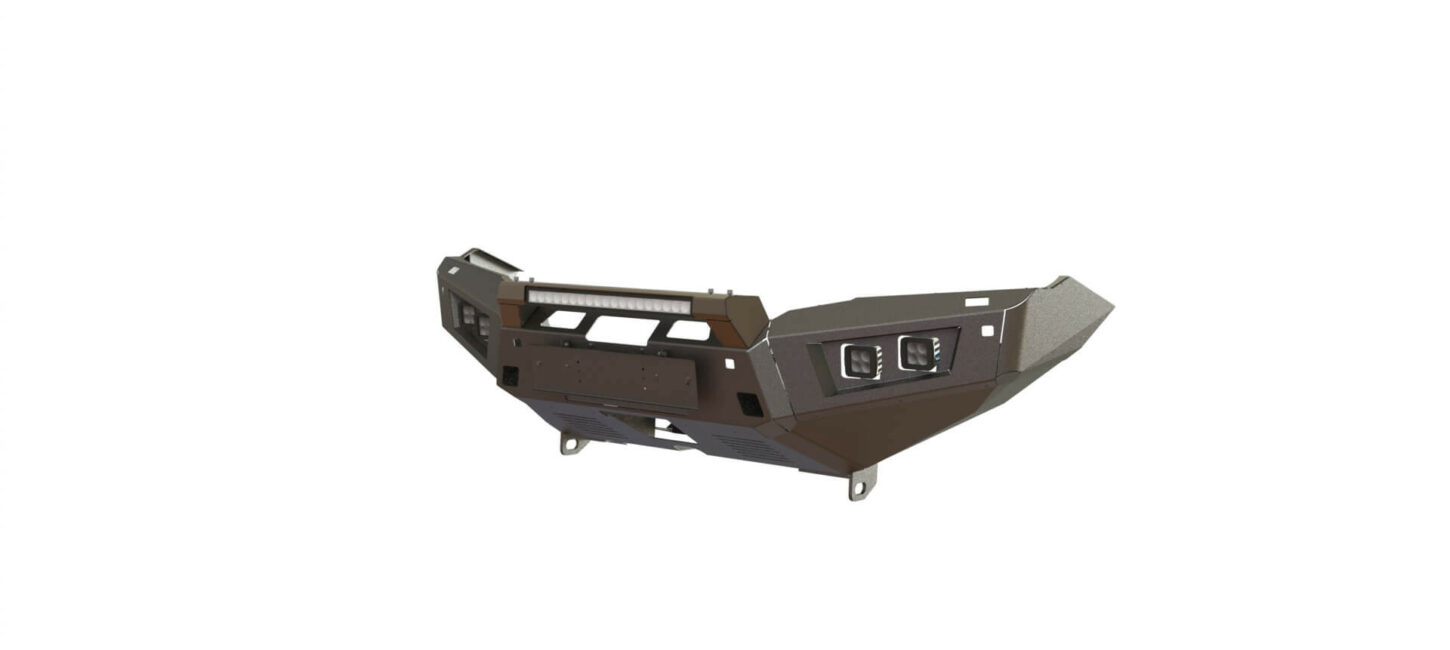 Бампер силовой передний Nissan Patrol Y62 2010-2014 защитная дуга, дальний свет, птф - Силовые бамперы - NISSAN - Nissan Patrol