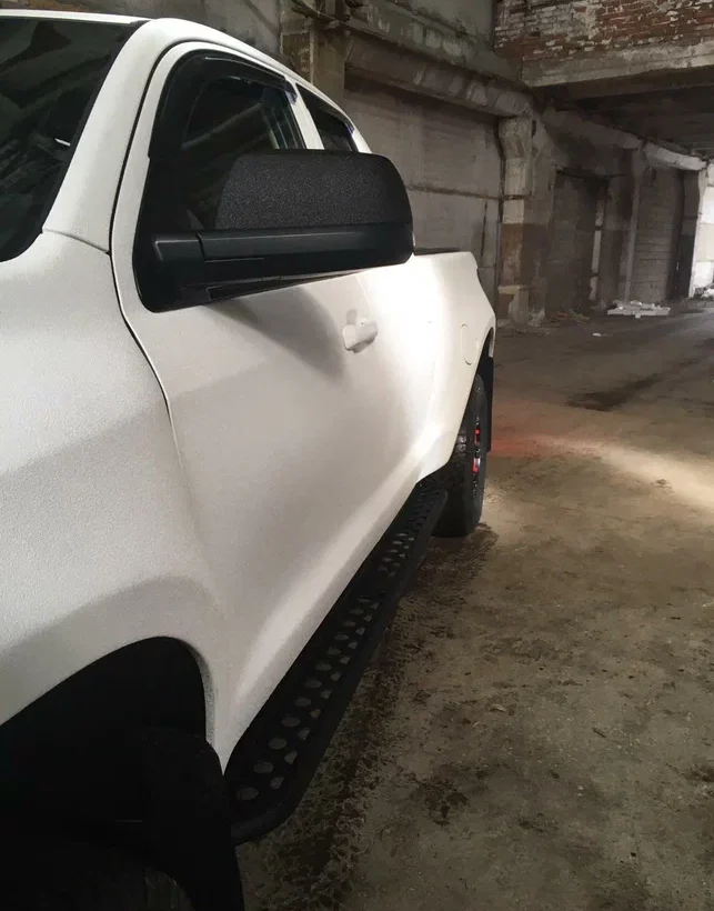 Пороги силовые Toyota Tundra 2006-2021 цельная ступень - Силовые пороги