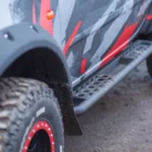 Пороги силовые Mitsubishi L200 2006-2015 раздельные ступени - Силовые пороги