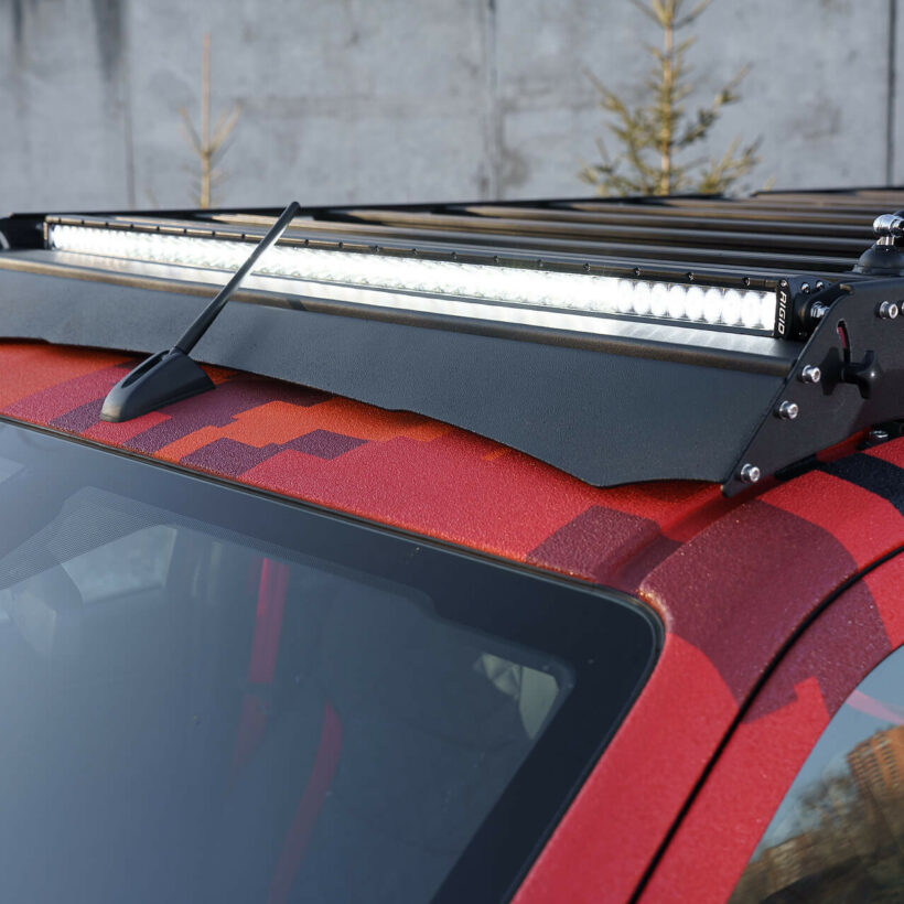 Багажник экспедиционный Isuzu D-Max 2020+ ШТОРКА, дальний свет - Багажники - ISUZU - Isuzu D-max