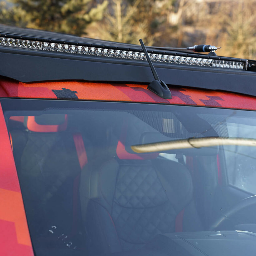 Багажник экспедиционный Isuzu D-Max 2020+ ШТОРКА, дальний свет - Багажники - ISUZU - Isuzu D-max