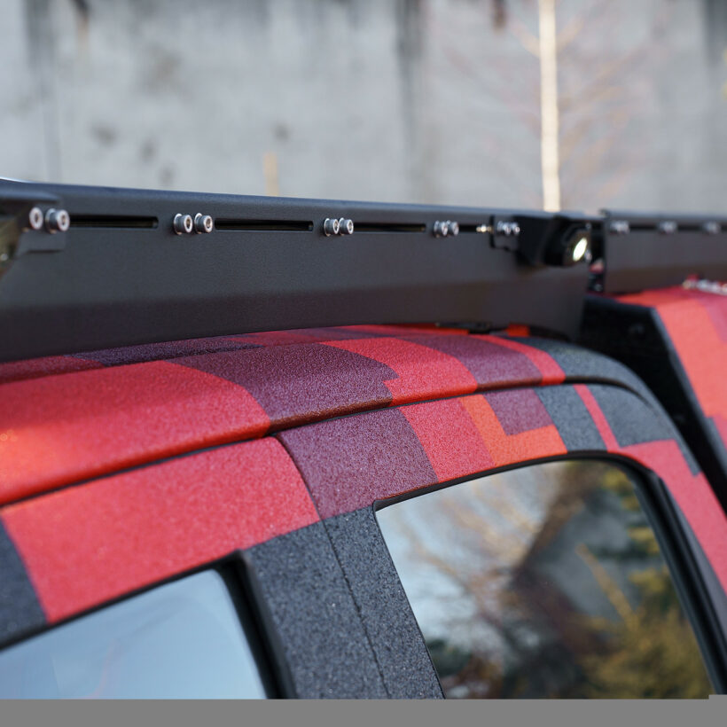 Багажник экспедиционный Isuzu D-Max 2020+ ШТОРКА, дальний, рабочий и задний свет - Багажники - ISUZU - Isuzu D-max