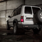 Бампер силовой задний Toyota Land Cruiser 80 квадрат, птф - Силовые бамперы - TOYOTA - Toyota Land Cruiser