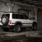 Бампер силовой задний Toyota Land Cruiser 80 квадрат, птф - Силовые бамперы - TOYOTA - Toyota Land Cruiser