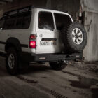 Бампер силовой задний Toyota Land Cruiser 80 квадрат, птф - Силовые бамперы - TOYOTA - Toyota Land Cruiser