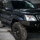 Пороги силовые Toyota Land Cruiser Prado 120 цельная ступень - Силовые пороги