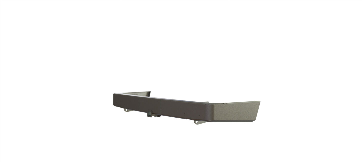 Бампер силовой задний Toyota Land Cruiser 200 2008-2015 квадрат - Силовые бамперы - TOYOTA - Toyota Land Cruiser
