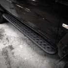 Пороги силовые Nissan Patrol Y61 2004+ цельная ступень - Силовые пороги