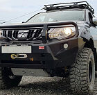 Бампер РИФ силовой передний Mitsubishi L200 2015-2019 с доп. фарами, защитной дугой и защитой бачка омывателя - Силовые бамперы - MITSUBISHI - Mitsubishi L200