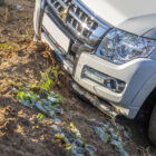 Бампер РИФ силовой передний Mitsubishi Pajero IV под площадку для лебёдки RIFPJR-30000 с защитой радиатора - Силовые бамперы - MITSUBISHI - Mitsubishi Pajero